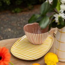 Maria Portugal Terracotta Caparica Terracotta Platter