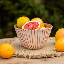 Maria Portugal Terracotta Caparica Terracotta Mixing Bowl Small