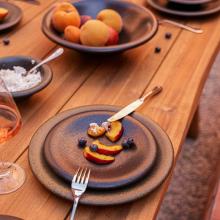 Maria Portugal Terracotta Luso Stoneware Plate