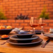 Maria Portugal Terracotta Luso Stoneware Plate