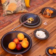 Maria Portugal Terracotta Luso Stoneware Breakfast Bowl