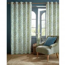 Laura Ashley Brayton Leaves Eyelet Curtains