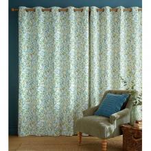 Laura Ashley Brayton Leaves Eyelet Curtains