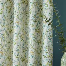 Laura Ashley Brayton Leaves Eyelet Curtains