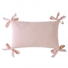 Laura Ashley Flaxley Stripe Cushion Pink