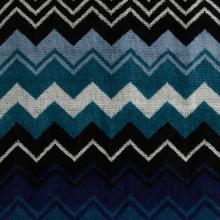 Missoni Home Giacomo 50 Blue Face Towels - Box Set of Six
