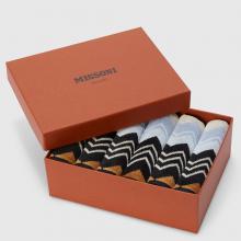 Missoni Home Giacomo 160 Multi Black Face Towels - Box Set of Six