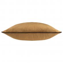 Furn Meridian Velvet Cushion Cover Caramel-Chocolate