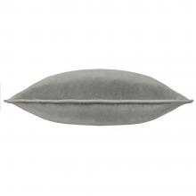 Furn Meridian Velvet Cushion Cover Charcoal-Dove