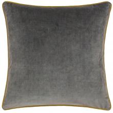 Furn Meridian Velvet Cushion Cover Charcoal-Moss