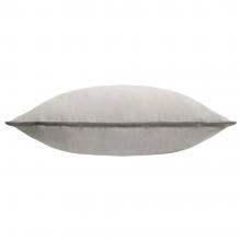 Furn Meridian Velvet Cushion Cover Dove-Charcoal