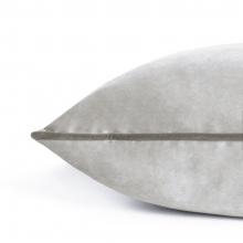 Furn Meridian Velvet Cushion Cover Dove-Charcoal