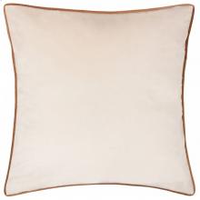 Furn Meridian Velvet Cushion Cover Ecru-Ginger