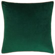 Furn Meridian Velvet Cushion Cover Emerald-Blush