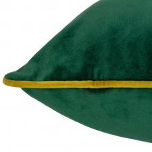 Furn Meridian Velvet Cushion Cover Emerald-Moss