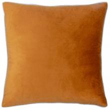 Furn Meridian Velvet Cushion Cover Ginger-Ecru