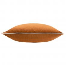 Furn Meridian Velvet Cushion Cover Ginger-Ecru