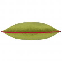 Furn Meridian Velvet Cushion Cover Lime-Hot Pink