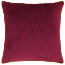 Furn Meridian Velvet Cushion Cover Maroon-Moss