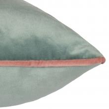 Furn Meridian Velvet Cushion Cover Mineral-Blush