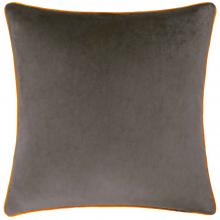 Furn Meridian Velvet Cushion Cover Mocha-Pumpkin