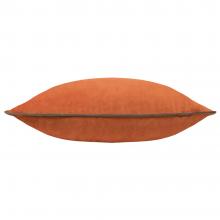 Furn Meridian Velvet Cushion Cover Pumpkin-Mocha