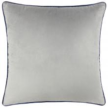 Furn Meridian Velvet Cushion Cover Silver-Navy