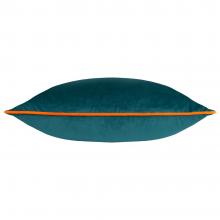 Furn Meridian Velvet Cushion Cover Teal-Clementine