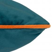Furn Meridian Velvet Cushion Cover Teal-Tiger