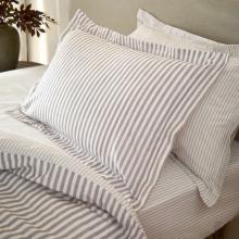 Yard Hebden Mauve Pillowcase Pair