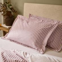 Yard Hebden Rosewood Duvet Cover Set