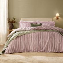 Yard Hebden Rosewood Pillowcase Pair