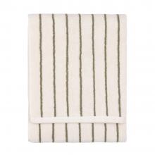 Yard Hebden Narrow Stripe Towel Olive