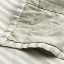 Yard Hebden Stripe Bedspread Eucalyptus / Bay Green