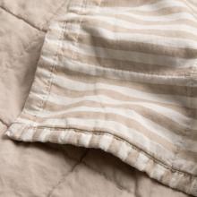 Yard Hebden Stripe Bedspread Natural / Stone