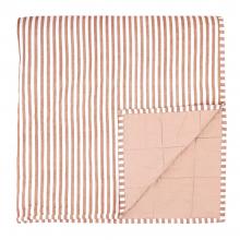 Yard Hebden Stripe Bedspread Pecan / Cotta