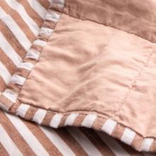 Yard Hebden Stripe Bedspread Pecan / Cotta