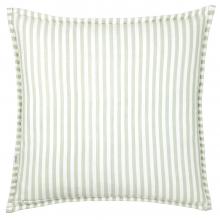 Yard Hebden Stripe Feather Filled Cushion Eucalyptus / Bay Green