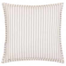 Yard Hebden Stripe Feather Filled Cushion Natural / Stone