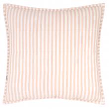 Yard Hebden Stripe Feather Filled Cushion Blush / Cotta