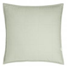 Yard Hebden Washed Cotton Feather Filled Cushion Bay Green