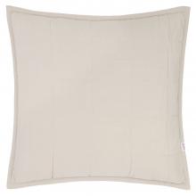 Yard Hebden Washed Cotton Feather Filled Cushion Stone