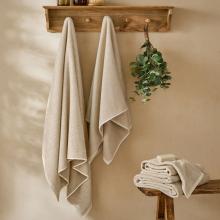 Yard Hebden Waffle Towel Stone