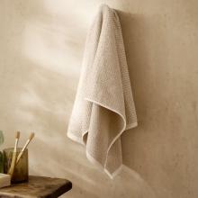 Yard Hebden Waffle Towel Stone
