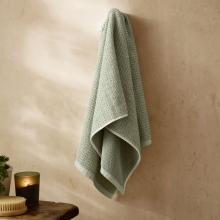 Yard Hebden Waffle Towel Bay Green