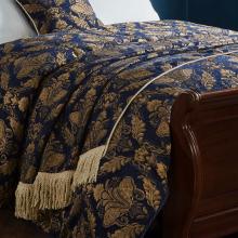 Paoletti Shiraz Navy Throw