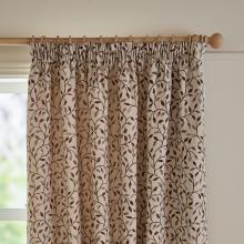 Voyage Maison Cervino Pencil Pleated Curtains Damson