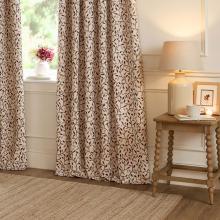 Voyage Maison Cervino Pencil Pleated Curtains Damson