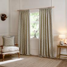 Voyage Maison Cervino Pencil Pleated Curtains Duck Egg