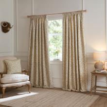 Voyage Maison Cervino Pencil Pleated Curtains Lichen